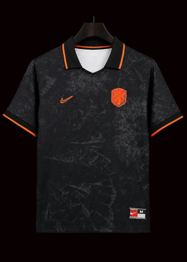 Maillot Pays-Bas - Extérieur Noir