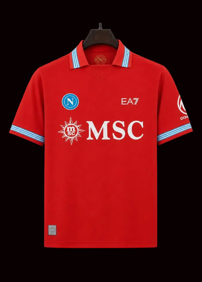 Maillot SSC Napoli - Centenaire Rouge